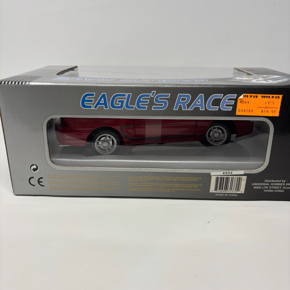 Ford Mustang GT Convertible Red 1:18 Eagle's Race Diecast Toys R Us NIB - Picture 9 of 10